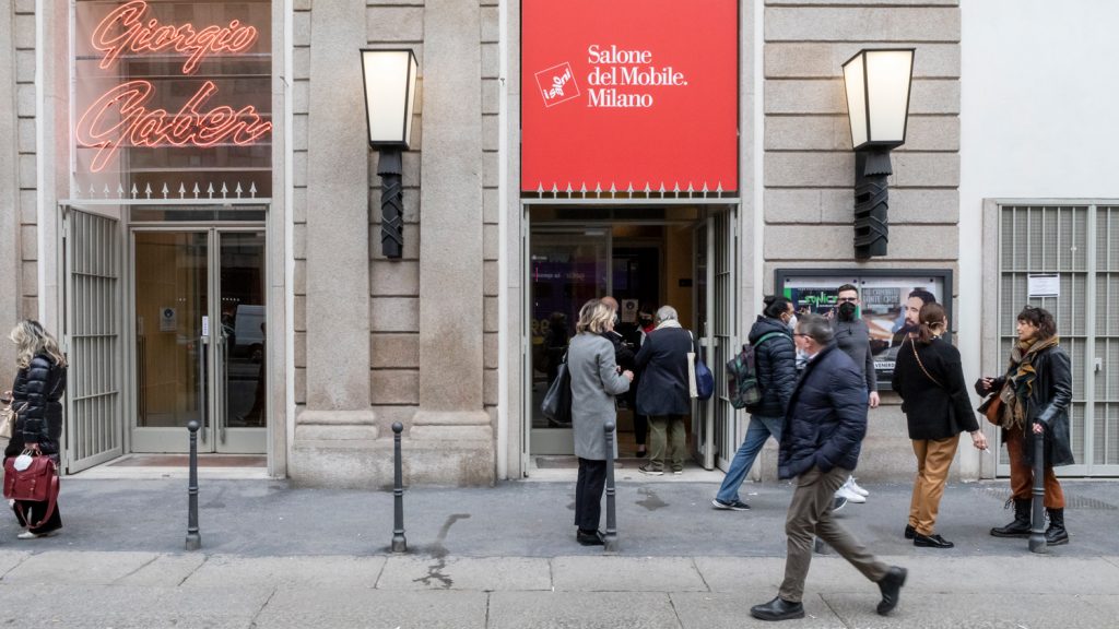 Die Salone del Mobile findet auf dem Messegelände Mailand statt